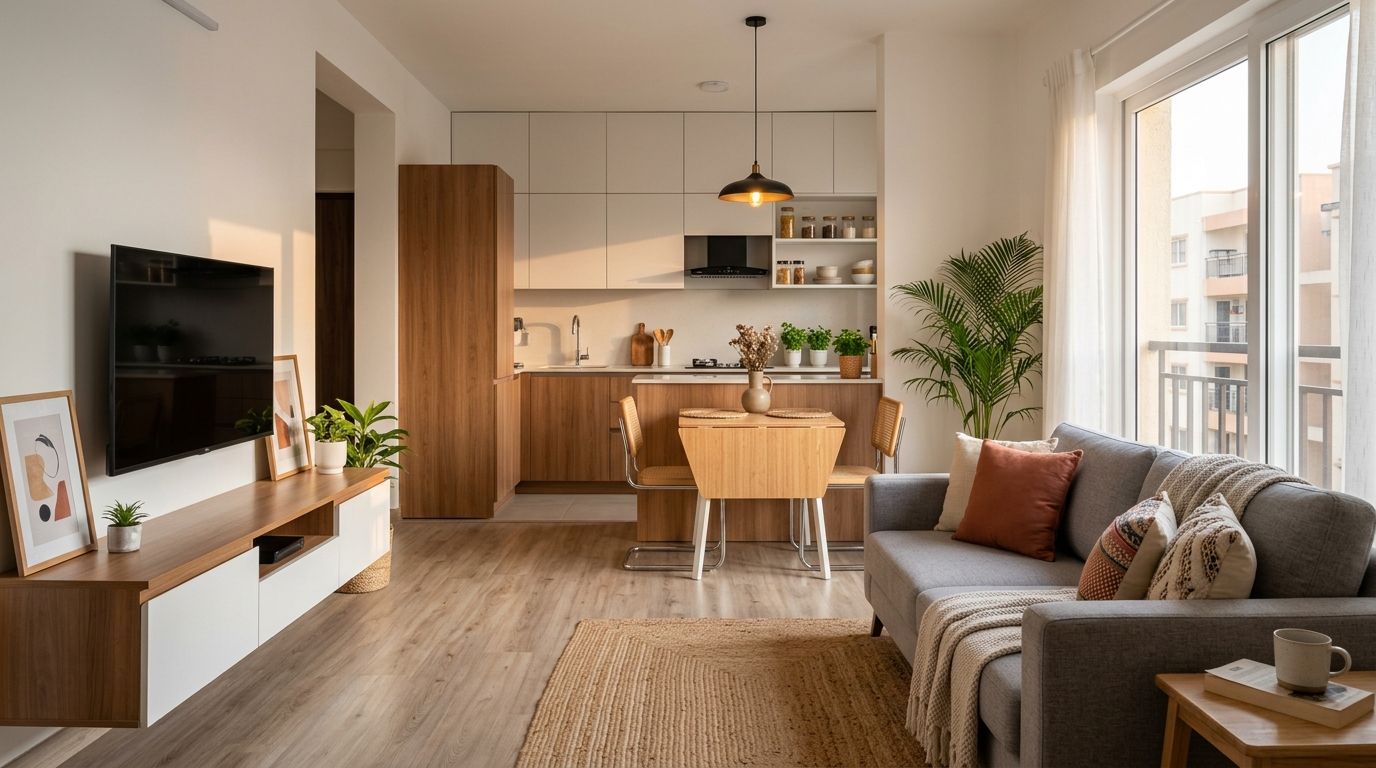 1 BHK Interior Design Cost in India (2026): Complete Budget Guide