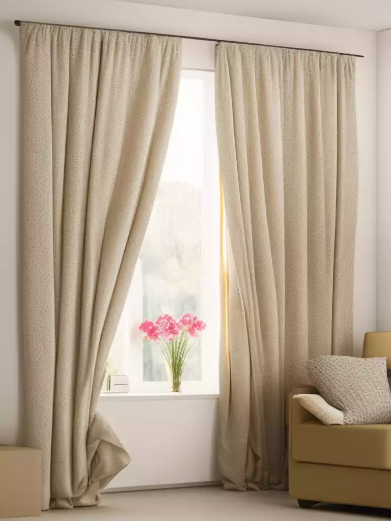 luxurious living room curtains

