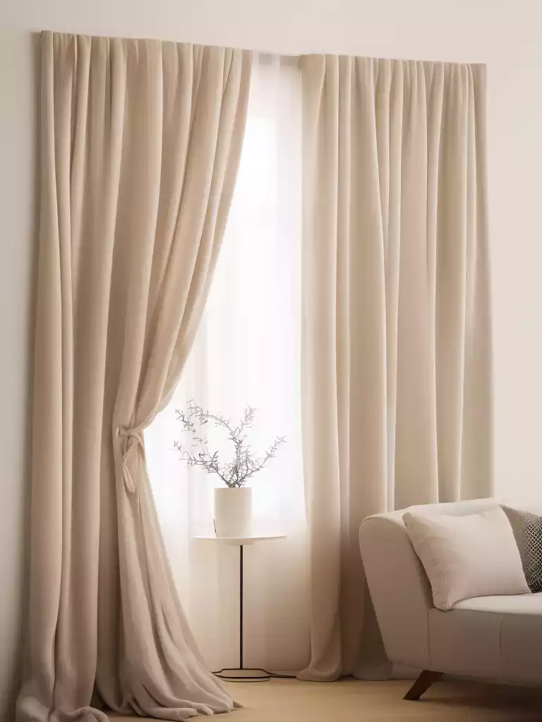 living room curtains to match brown sofa


