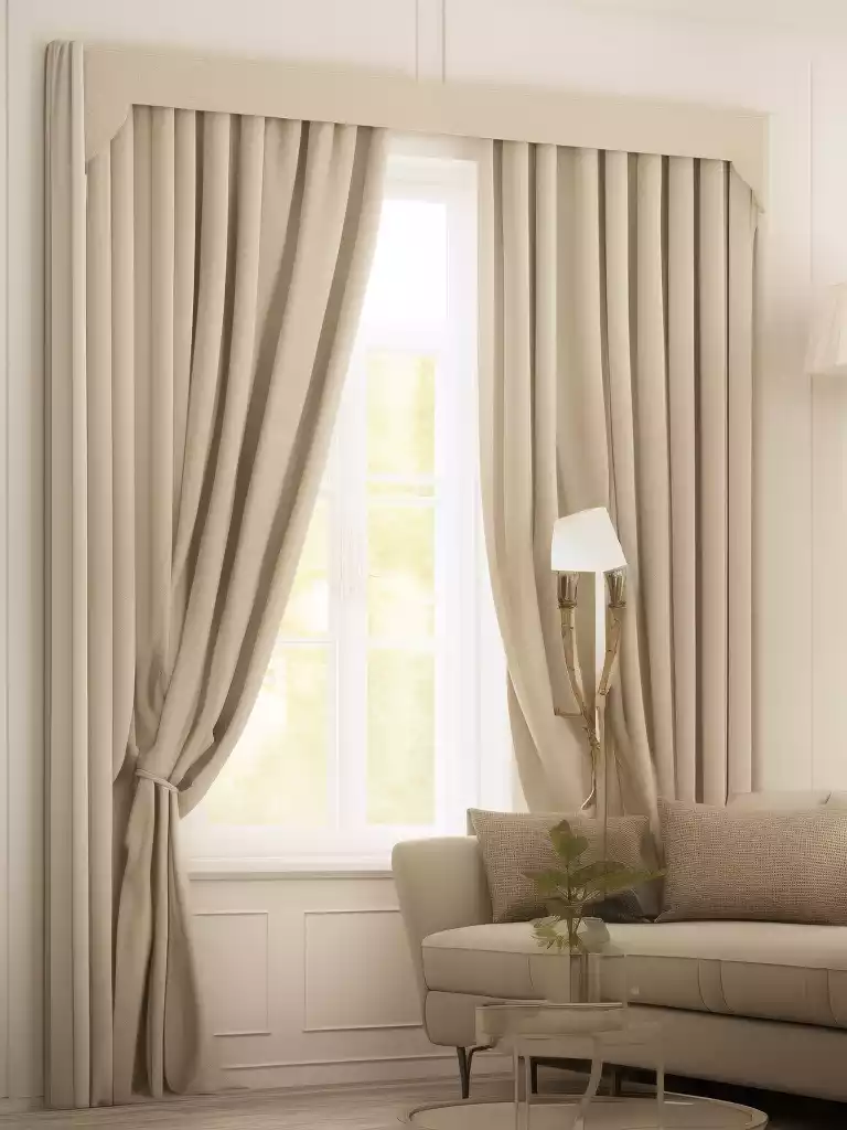 luxury living room curtains

