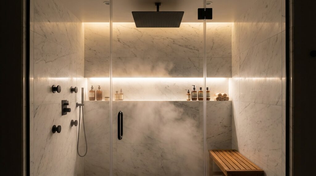 Steam Showers and Wellness Technology